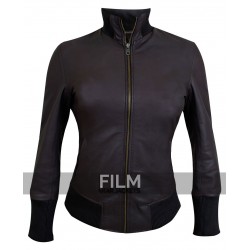 Emma Swan (Jennifer Morrison) Brown Lambskin Jacket